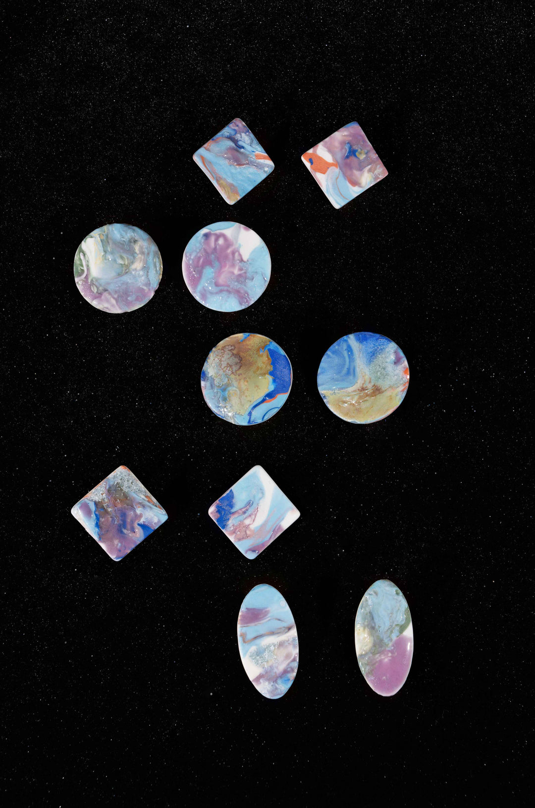 Cerulean Crest Earring