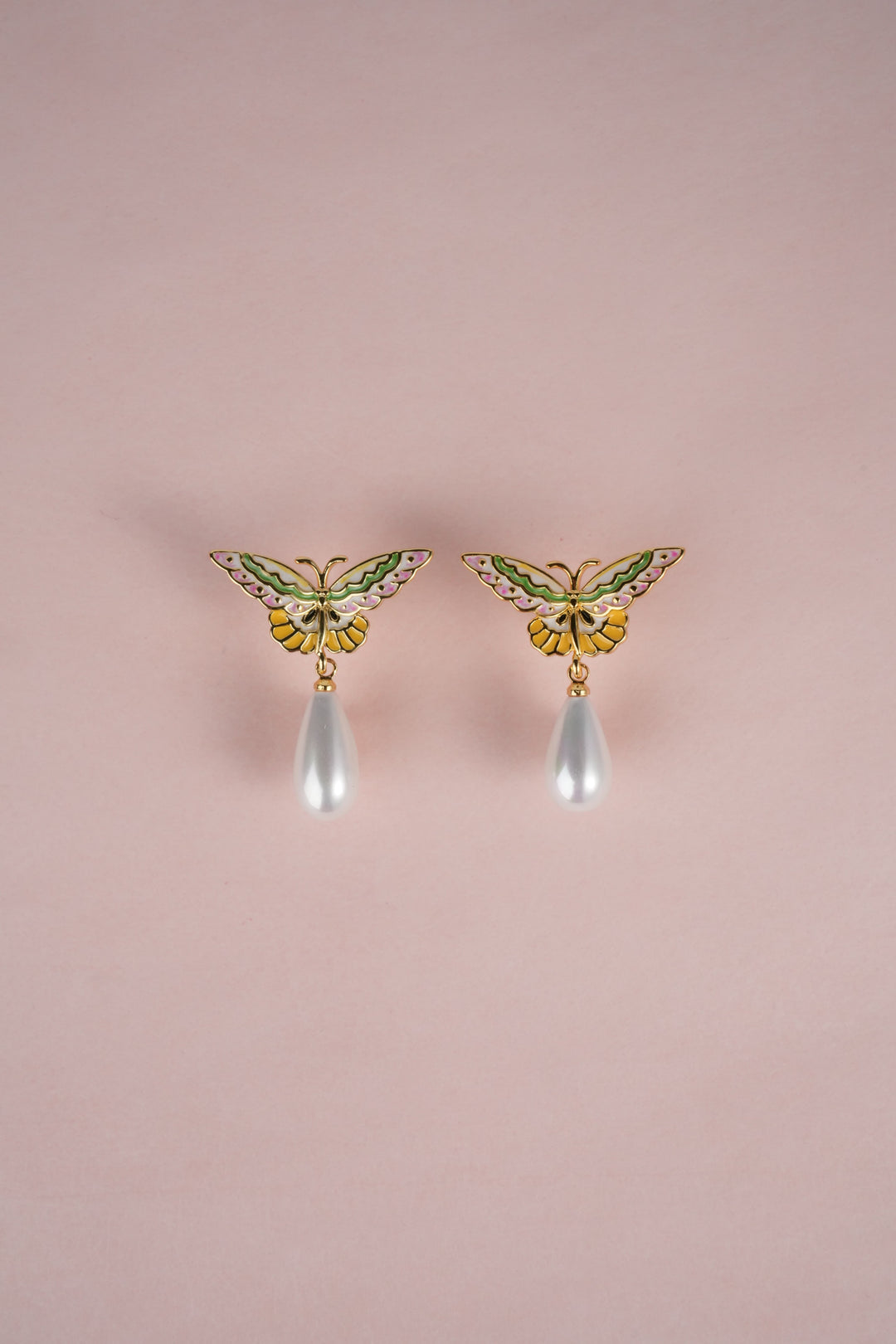 Chō Still ·Pearl Drop Earrings