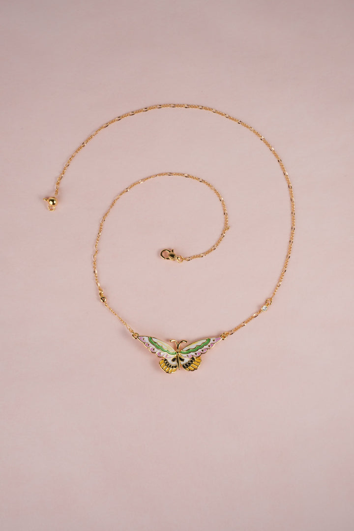 Chō Still · Enamel Adjustable Necklace
