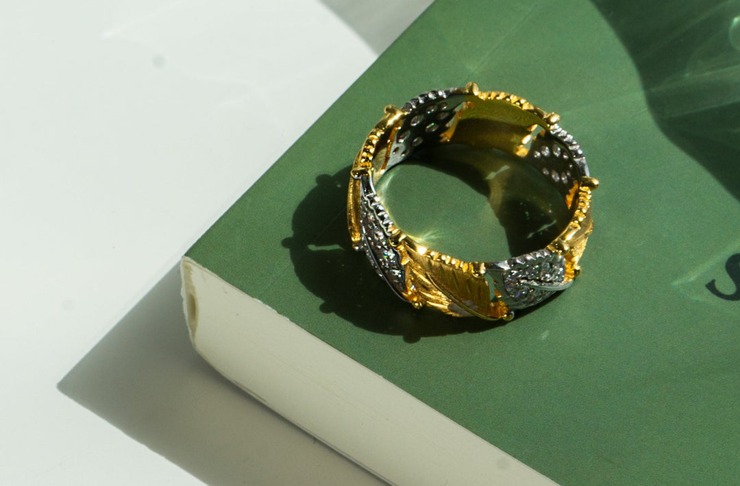 Auric Entwine Ring in 925 Sterling Silver - BE FRUITFUL