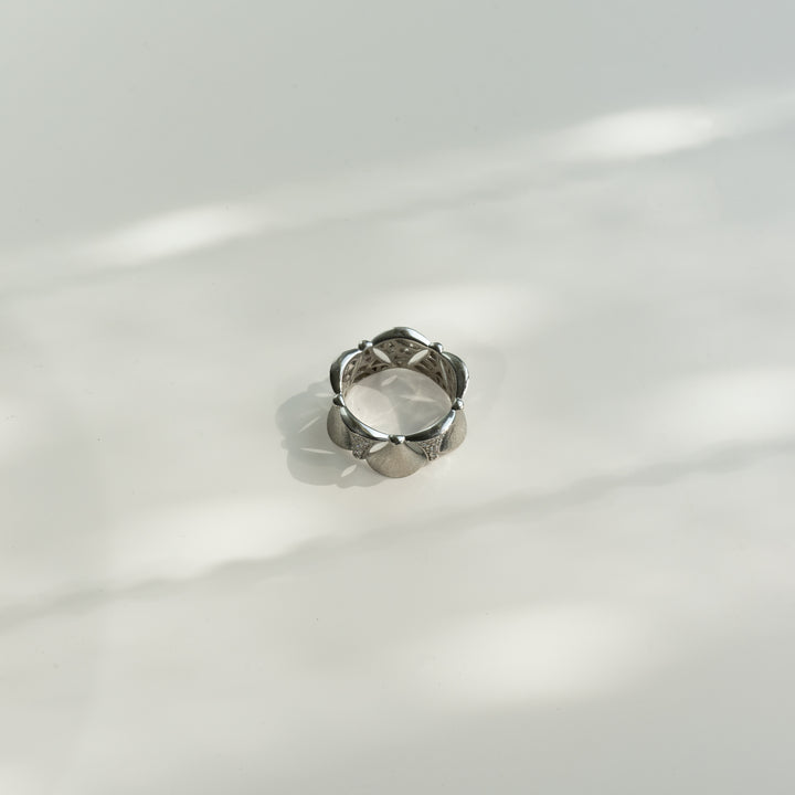 Exquisite Lattice Ring in 925 Sterling Silver - BE FRUITFUL