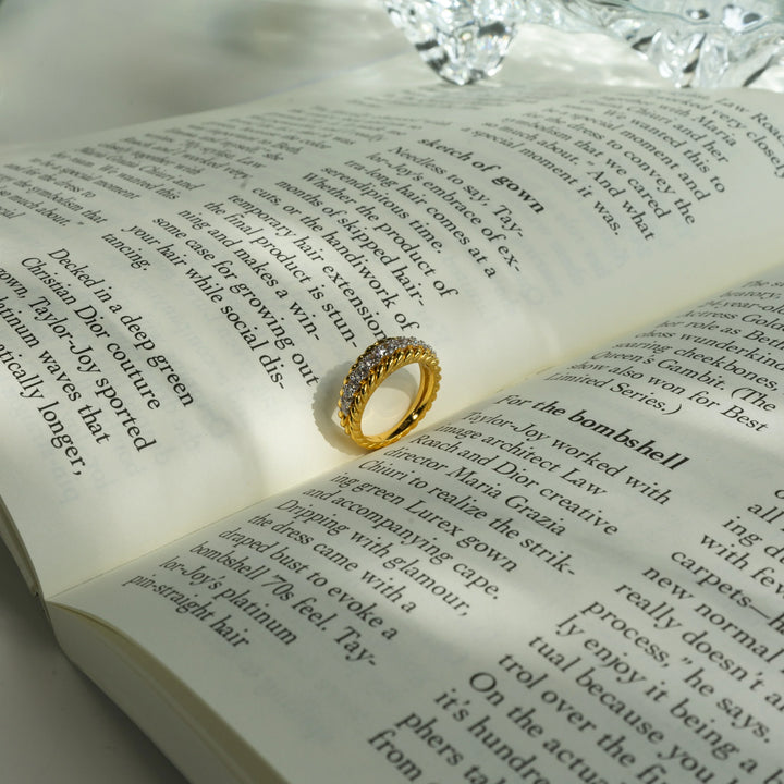 Braid Ring in 925 Sterling Silver - BE FRUITFUL