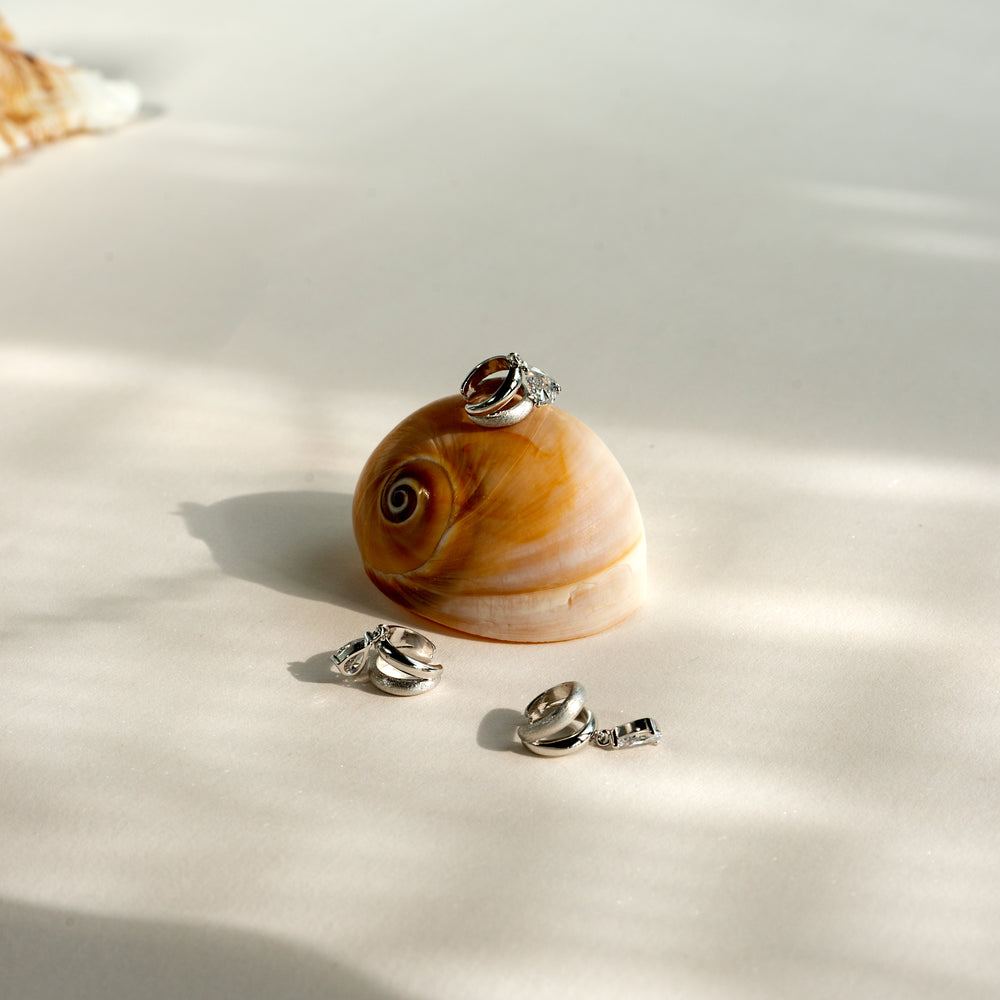 Dual Aurora Earrings in 925 Sterling Silver - BE FRUITFUL