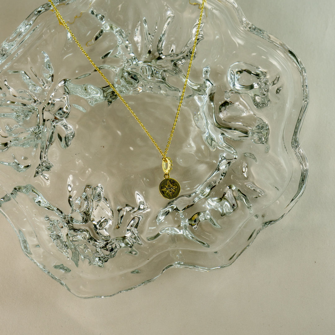 Star Shine Necklace in Gold-Plated Brass - BE FRUITFUL