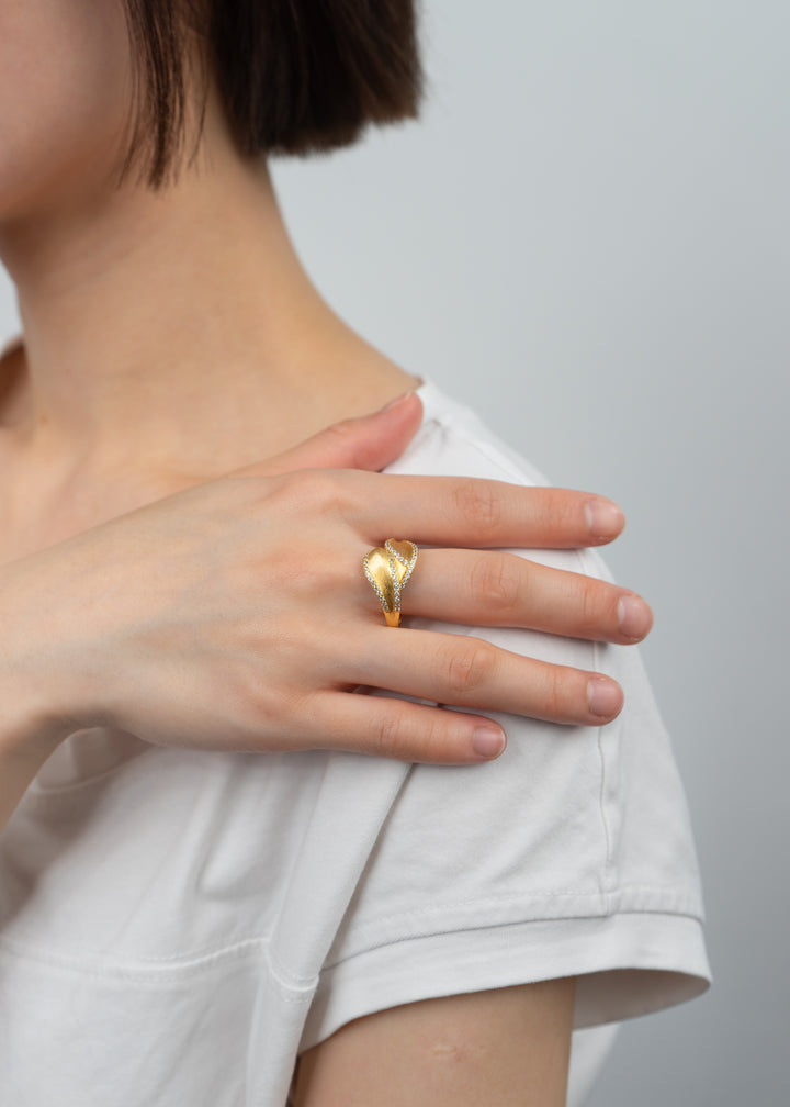 Foliage Reverie Ring in 925 Sterling Silver - BE FRUITFUL