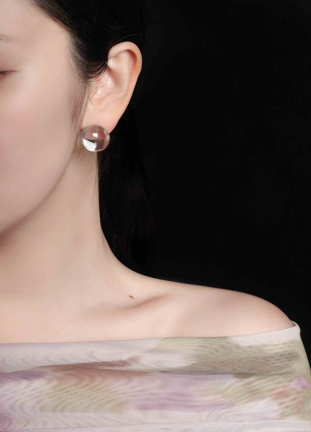 Designer Crystal Resin Waterdrop Tassel Earrings 4 - be fruitful