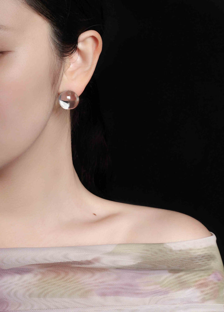 Designer Crystal Resin Waterdrop Tassel Earrings 4 - be fruitful