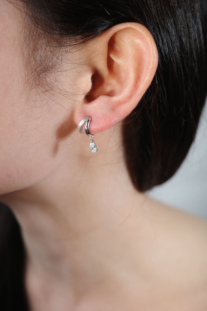 Dual Aurora Earrings in 925 Sterling Silver