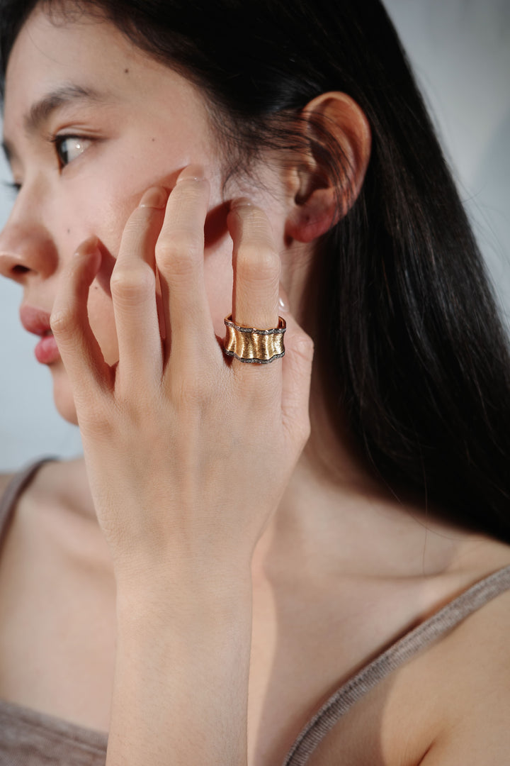 Dune Mirage Ring in 925 Sterling Silver