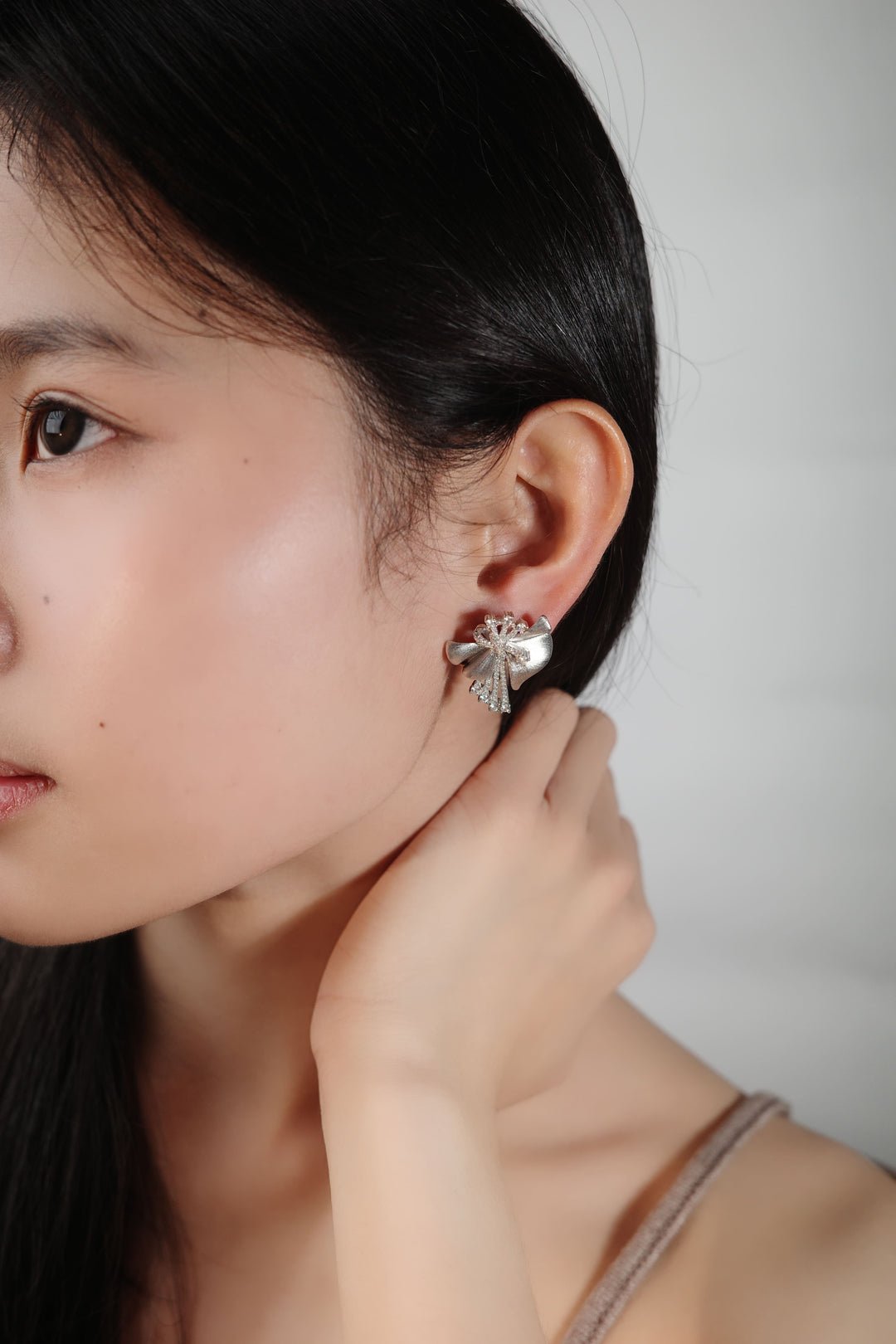 Fluttering Wings Earrings in 925 Sterling Silver
