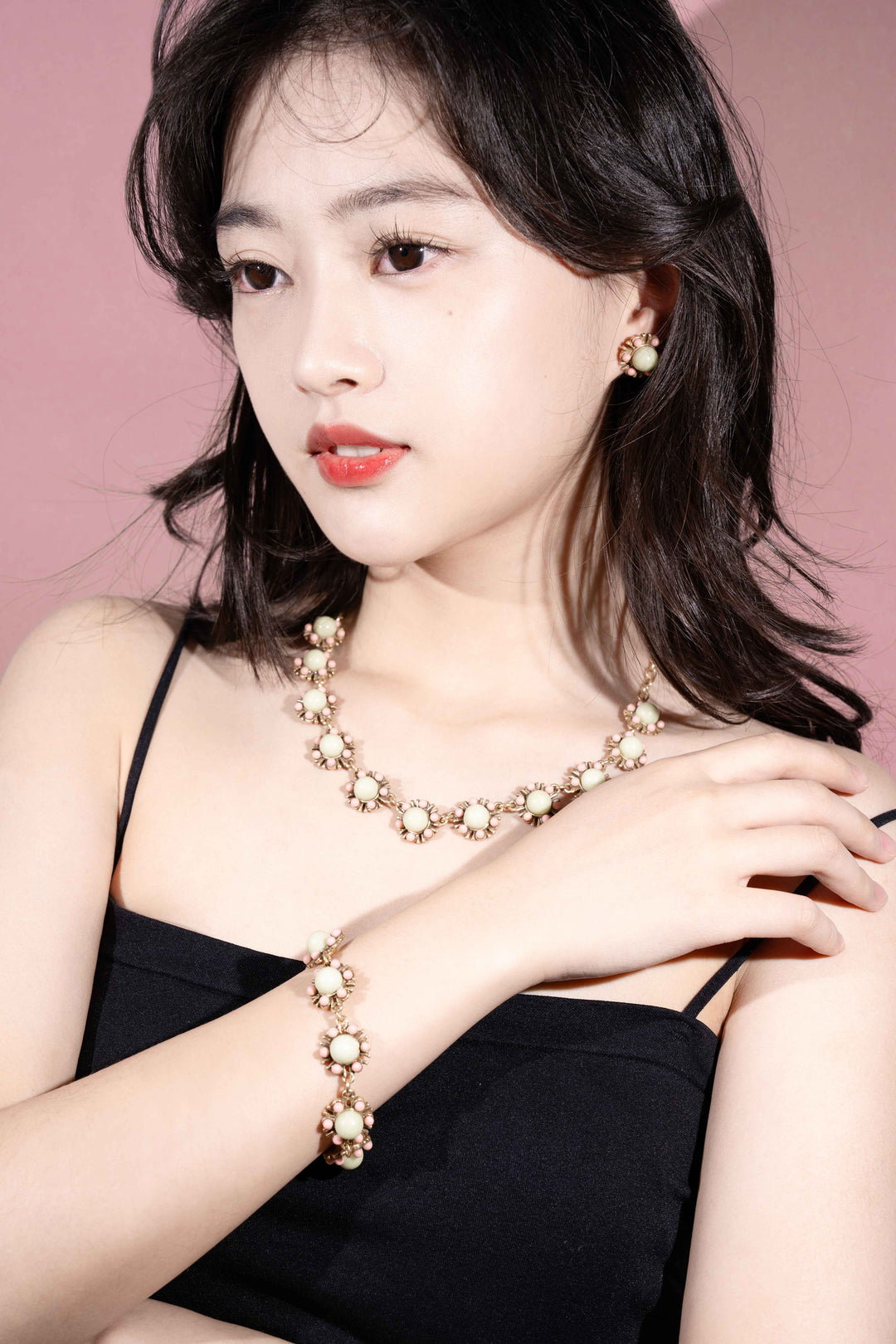 Golden Sunflower Charm Bracelet