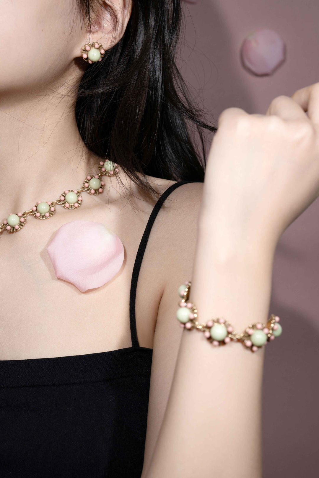 Golden Sunflower Charm Bracelet