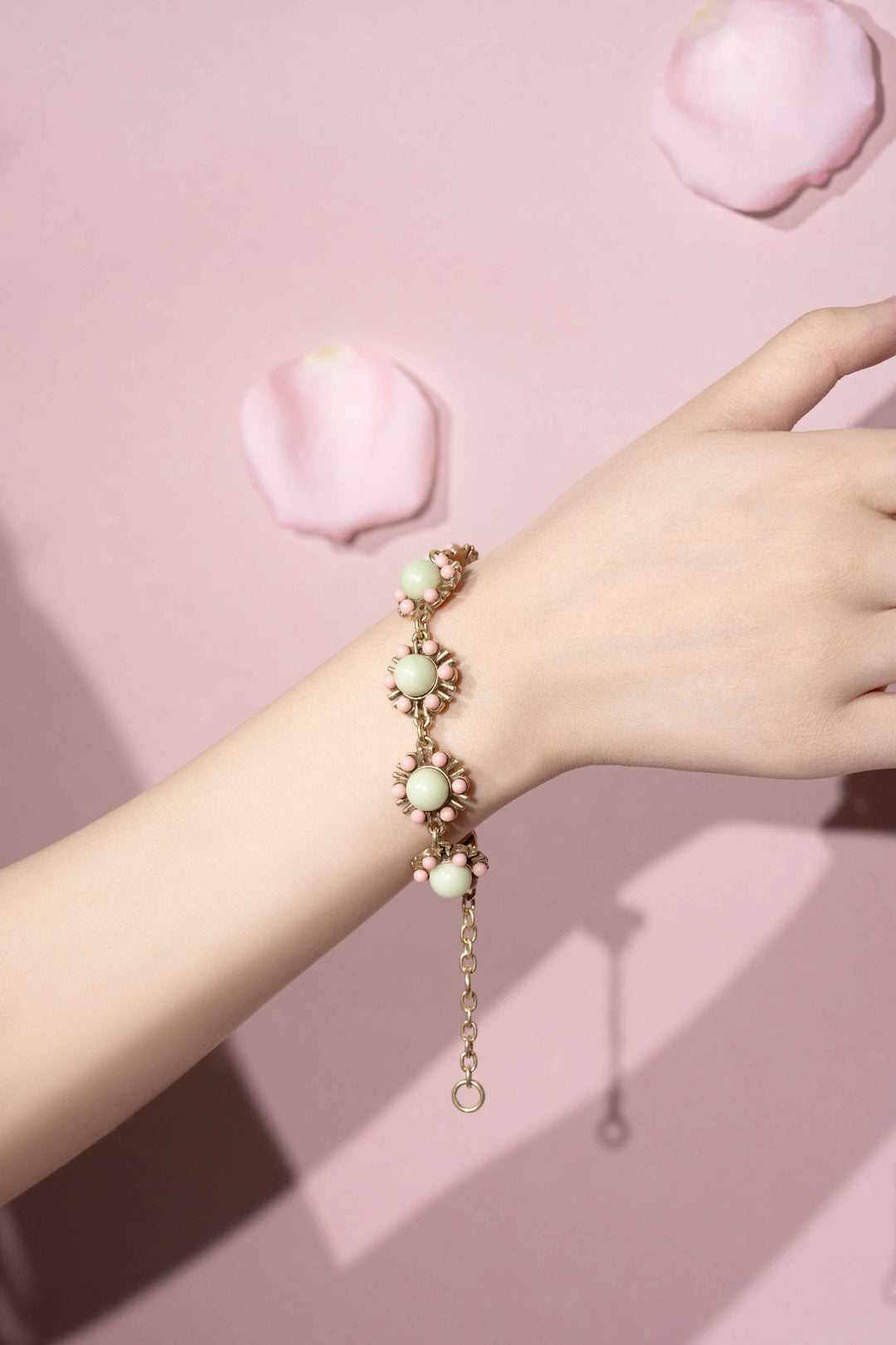 Golden Sunflower Charm Bracelet