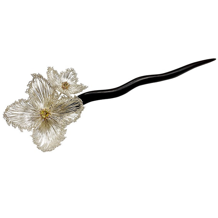 Hand-made Flower Straight Hair pin