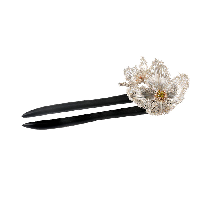 Handmade Copper Wood U Hair Pin