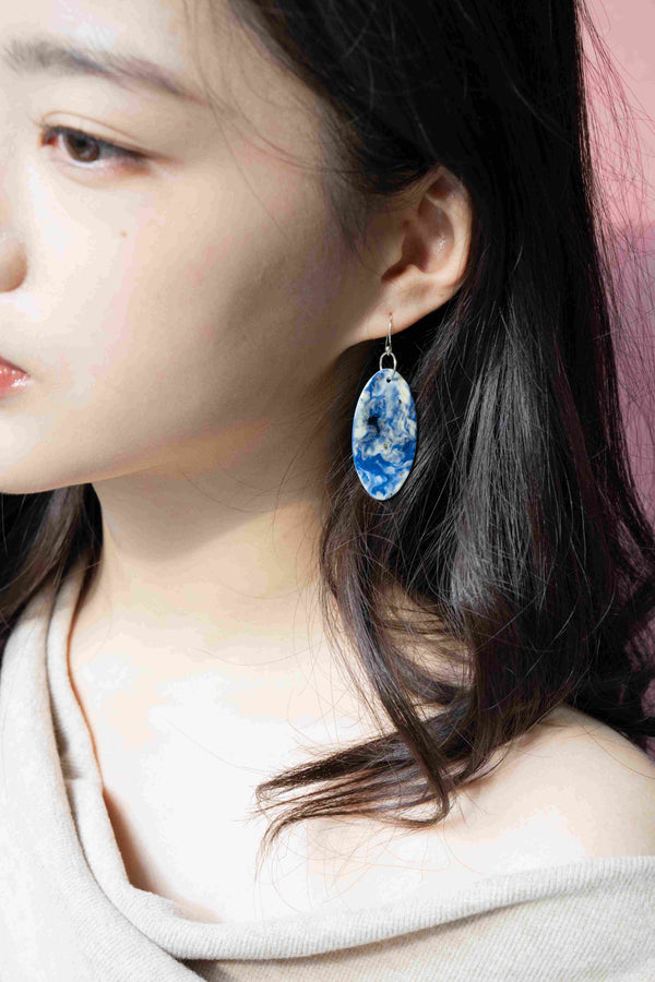 Indigo Bloom Earring - Be Fruitful