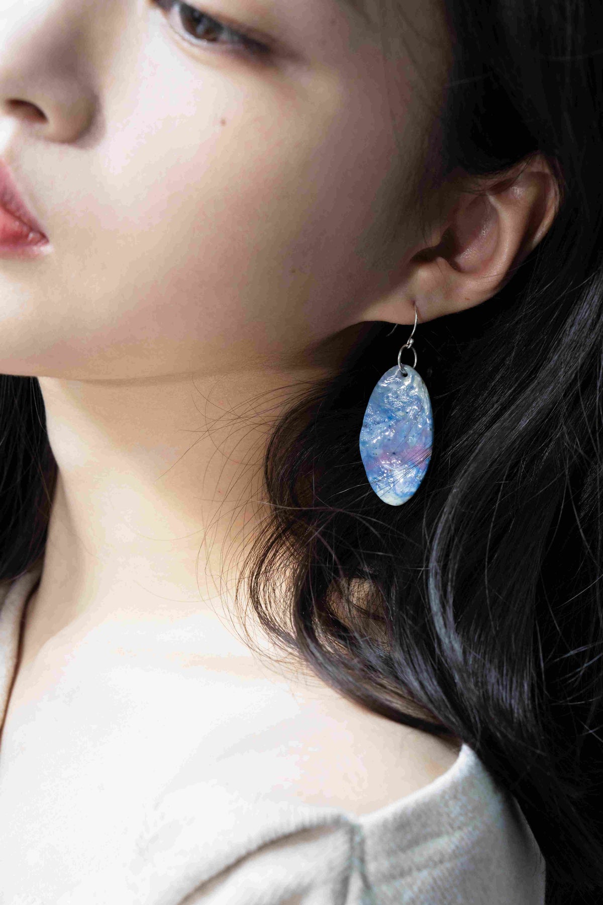 Indigo Bloom Earring - Be Fruitful