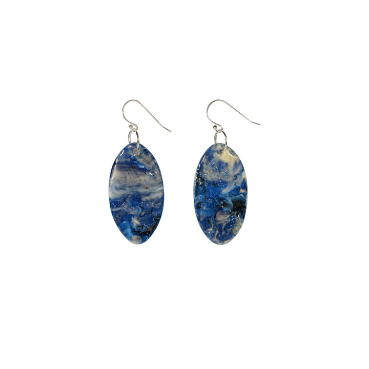 Indigo Bloom Earring