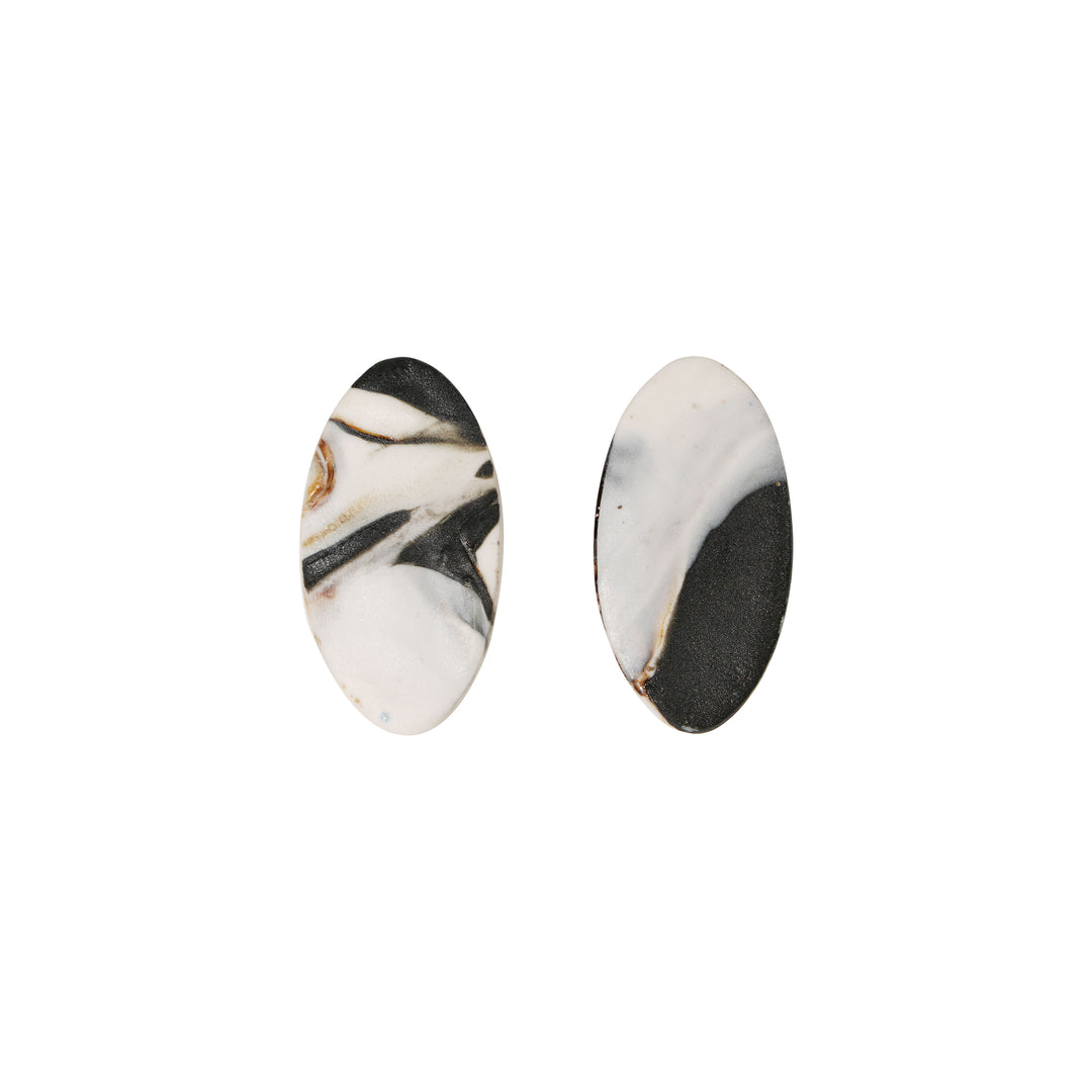 Ink Whisper Stud Earring