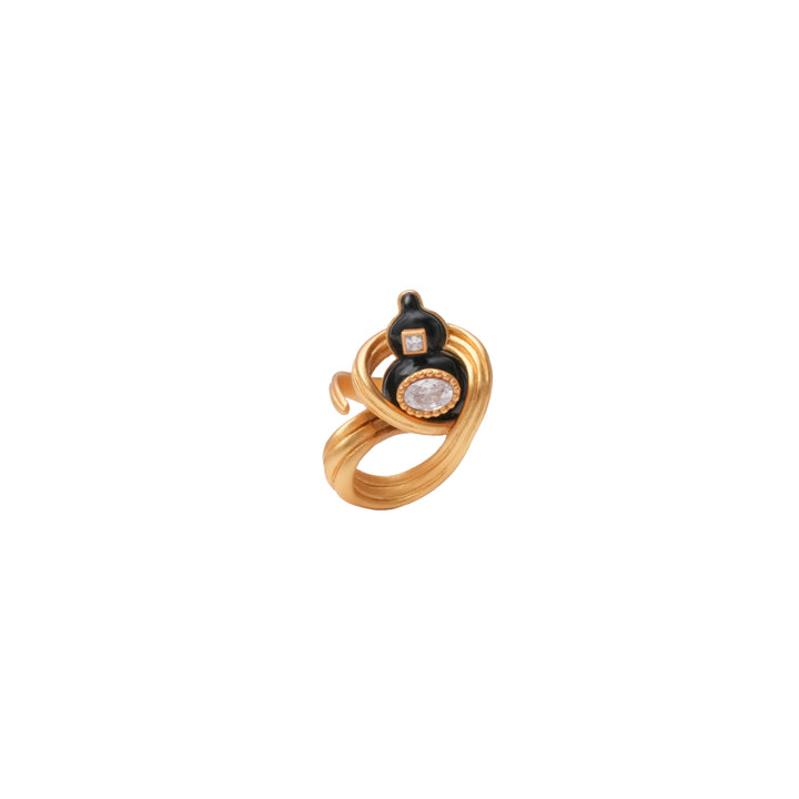 Soaring Fu Lu · Ring with Black Onyx