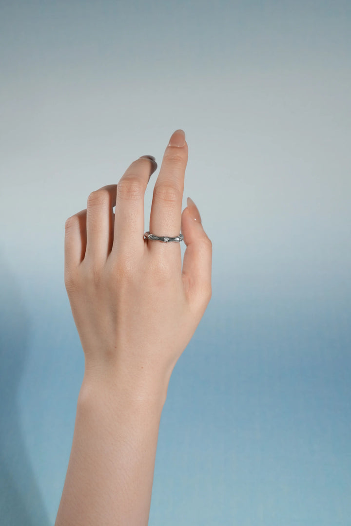 Éternelle Simple · Bamboo Node Ring