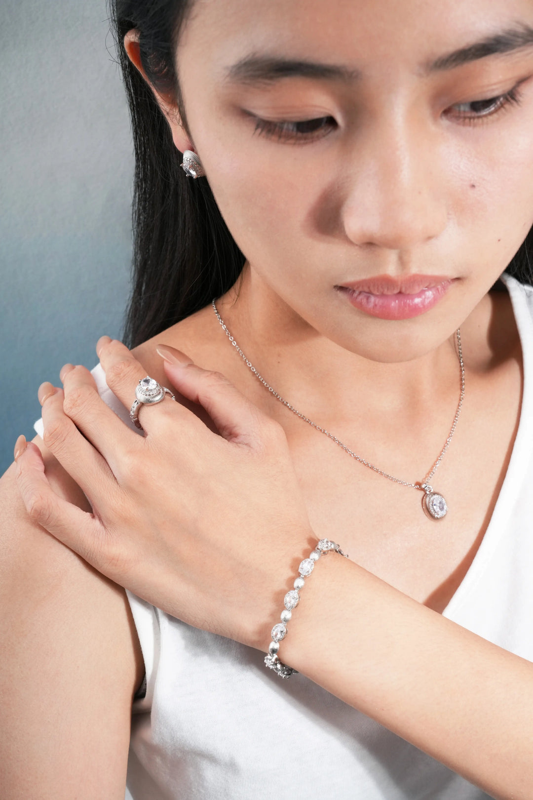 Éternelle Simple · Bead Halo Link Bracelet