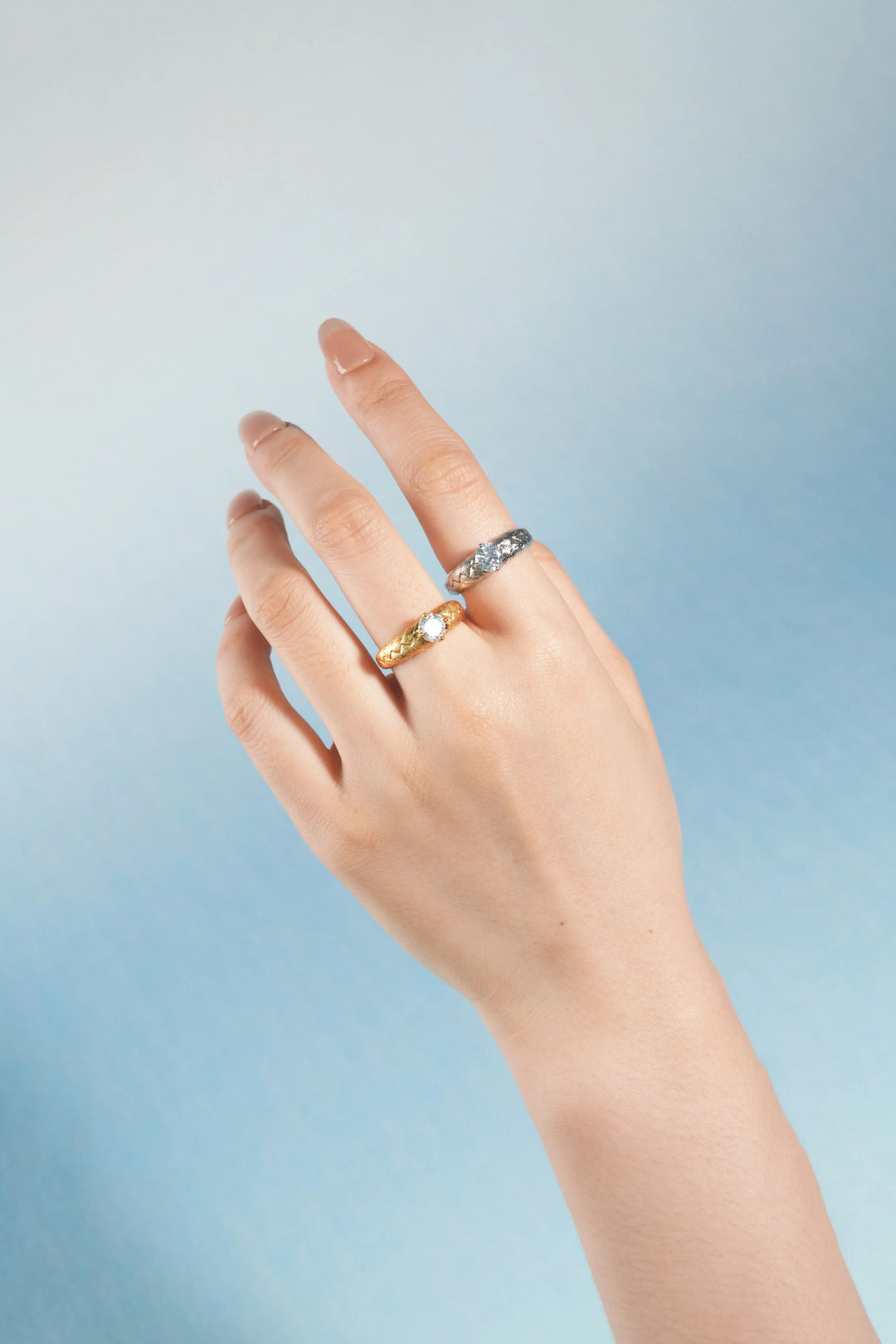 Éternelle Simple · Mountain Peak Crystal Ring