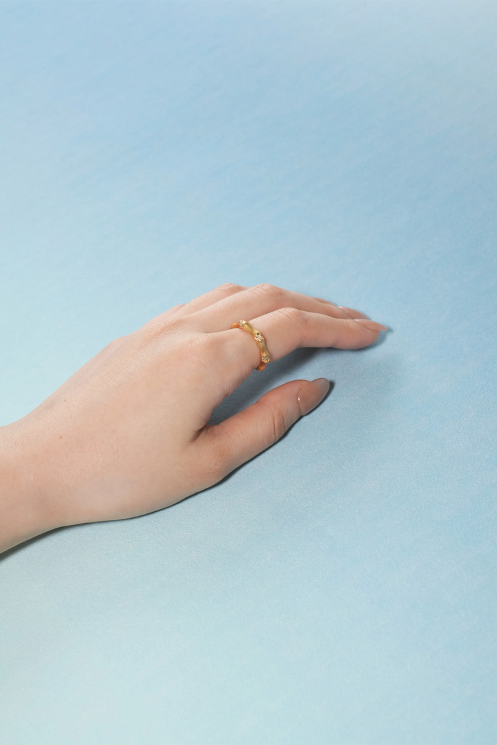 Éternelle Simple · Bamboo Node Ring
