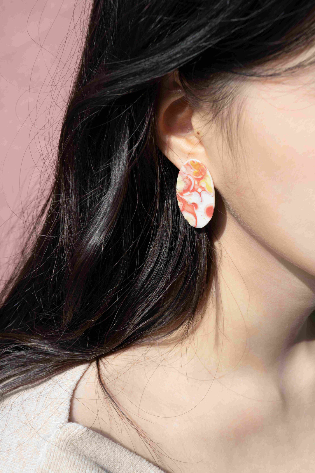 Melted Sunrise Earring
