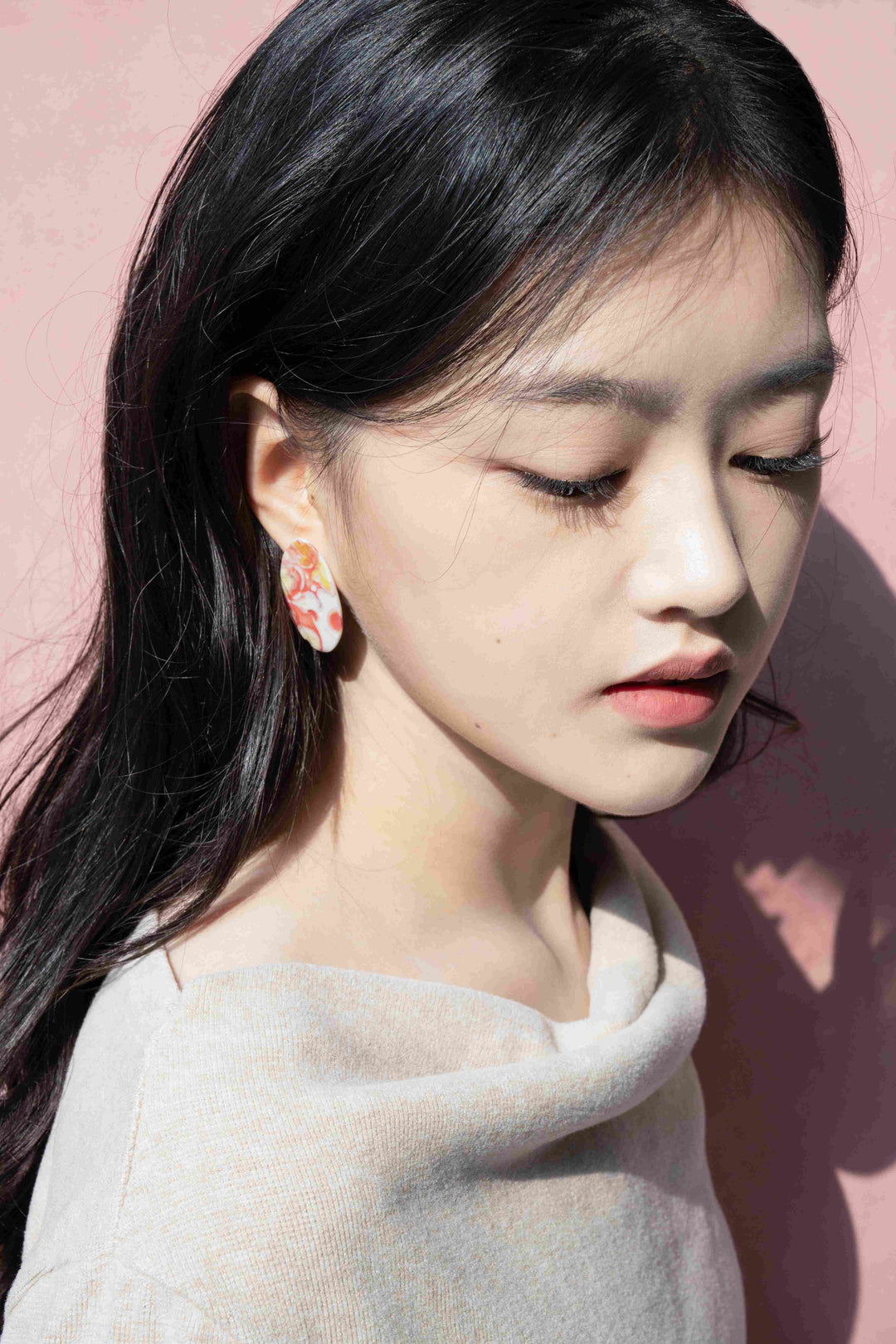 Melted Sunrise Earring