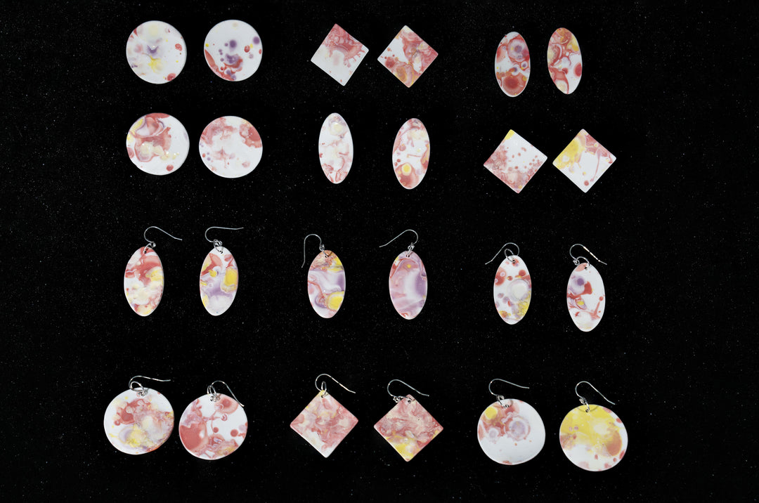 Melted Sunrise Earring
