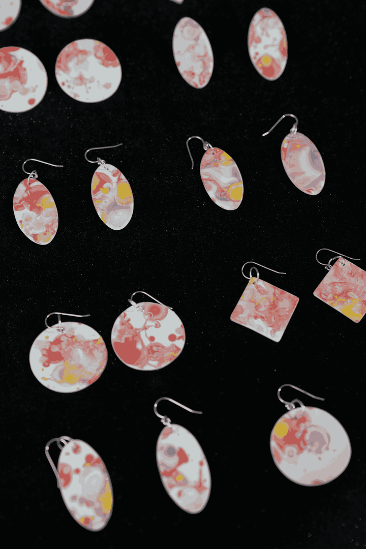 Melted Sunrise Earring