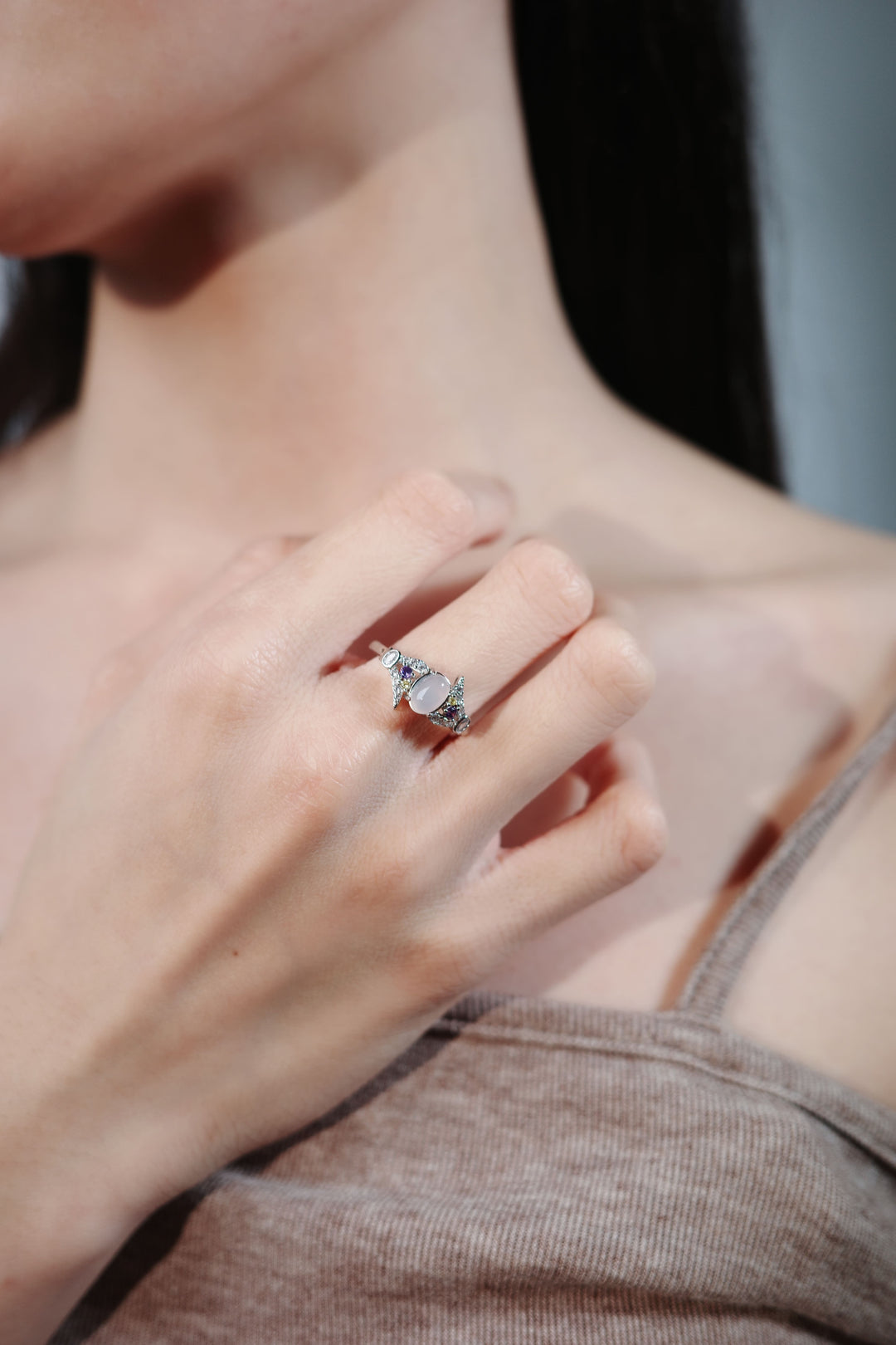 Misty Dream Ring in 925 Sterling Silver