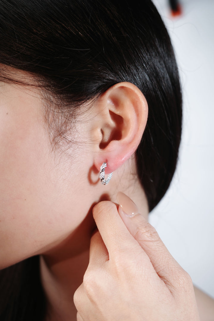 Ondine Earrings in 925 Sterling Silver