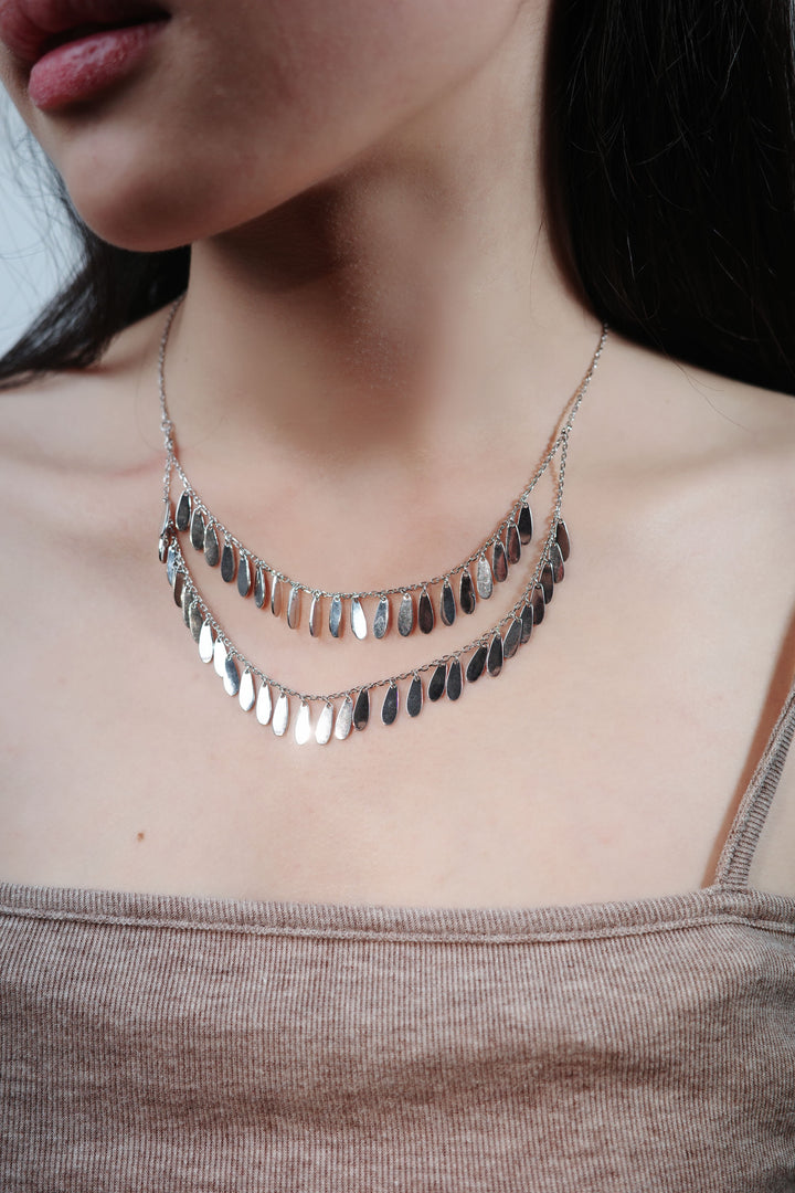 Raindrop Necklace in 925 Sterling Silver