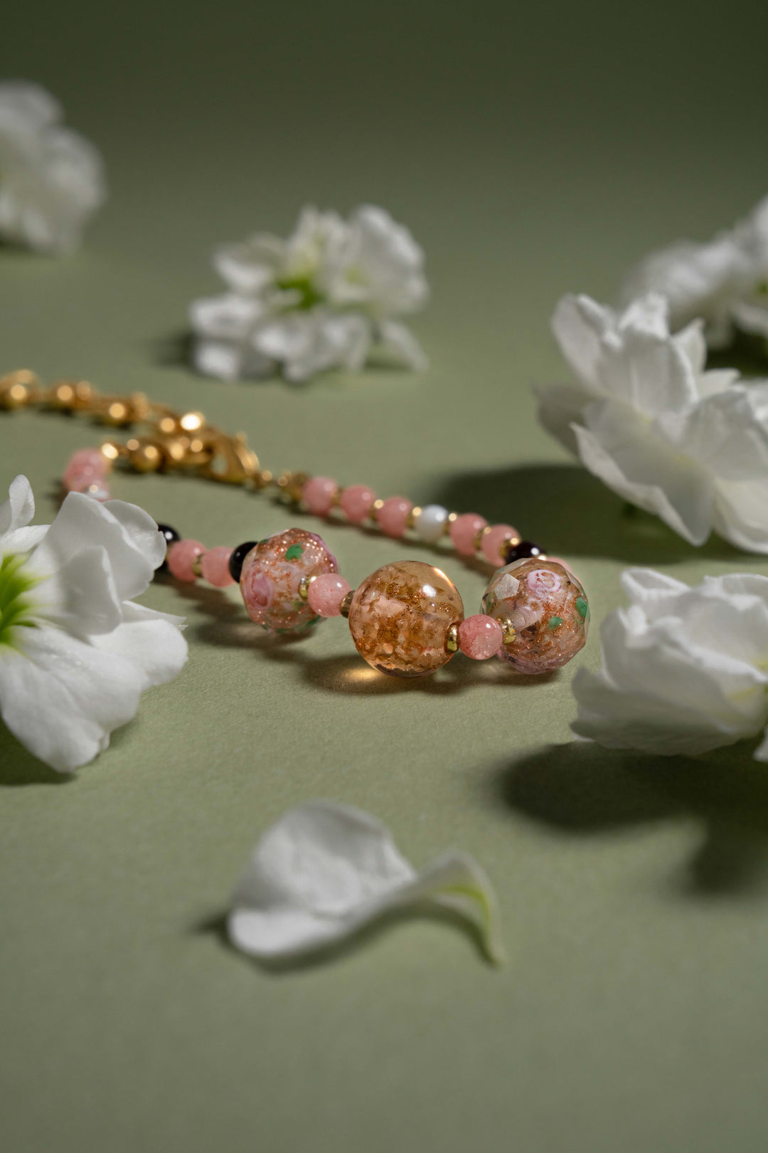 Rose Liu Li & Pearl Bracelet
