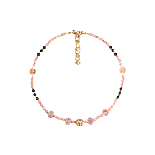 Rose Liu Li & Pearl Necklace