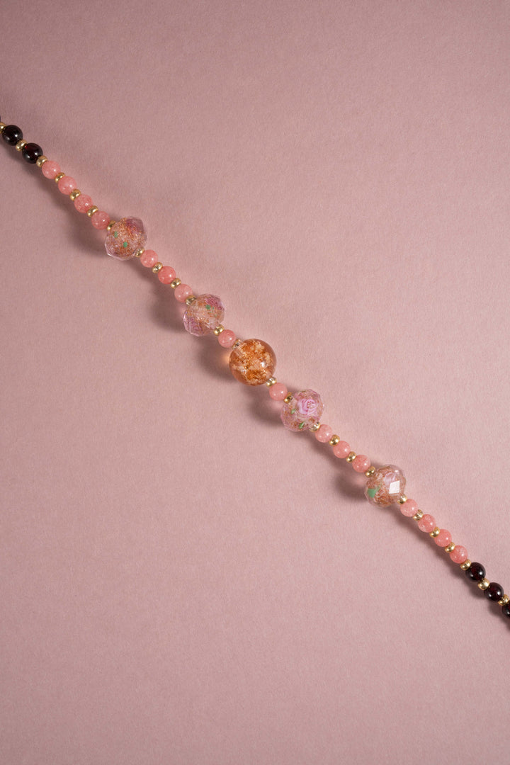 Rose Liu Li & Pearl Necklace