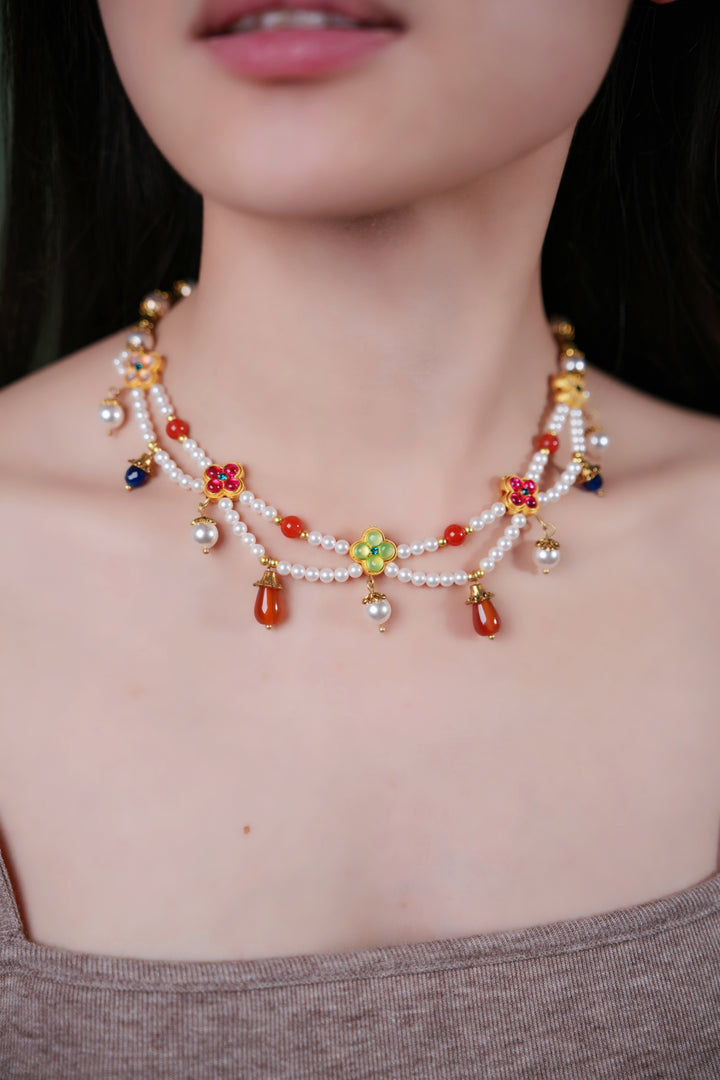 Royal Bloom Liu Li Necklace