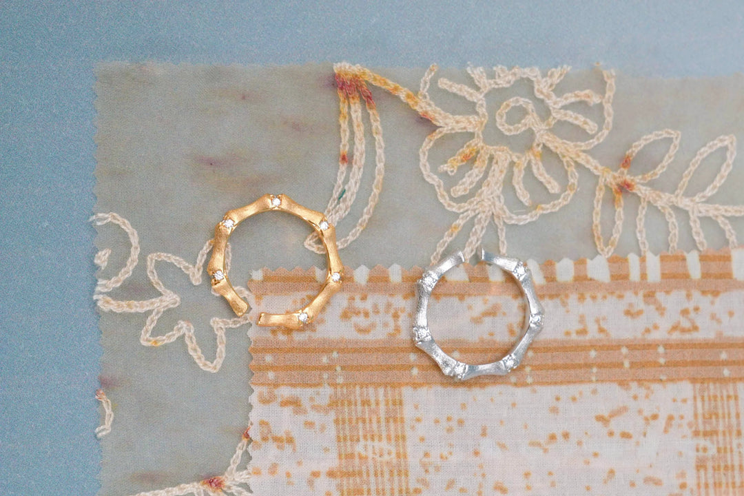 Éternelle Simple · Bamboo Node Ring