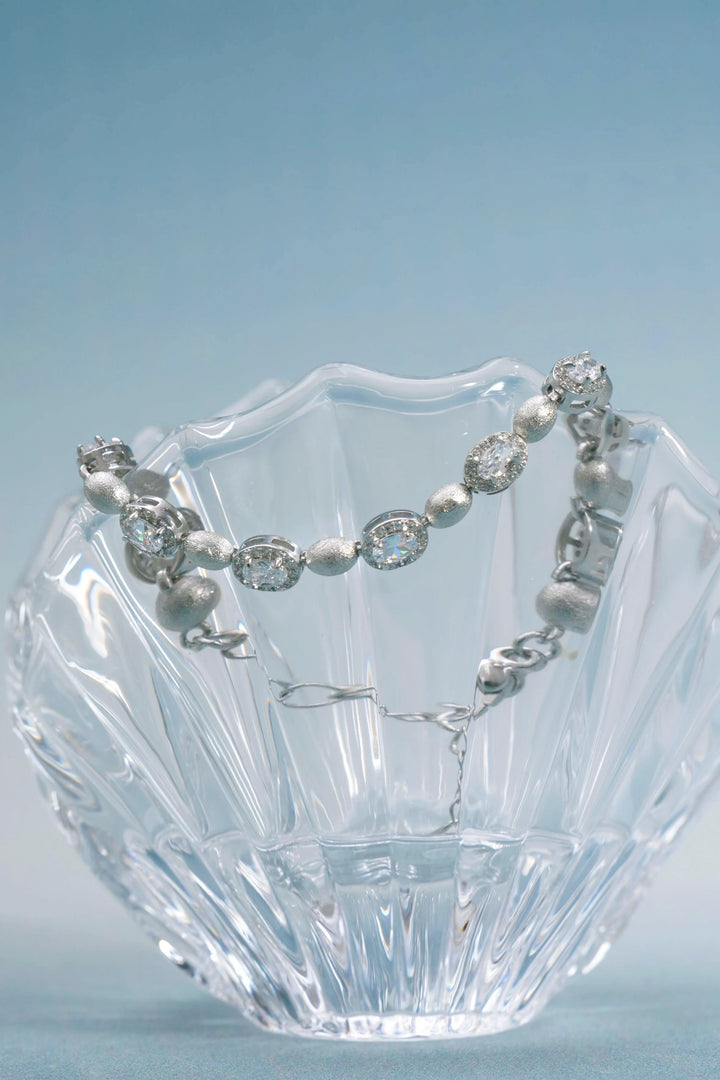 Éternelle Simple · Bead Halo Link Bracelet