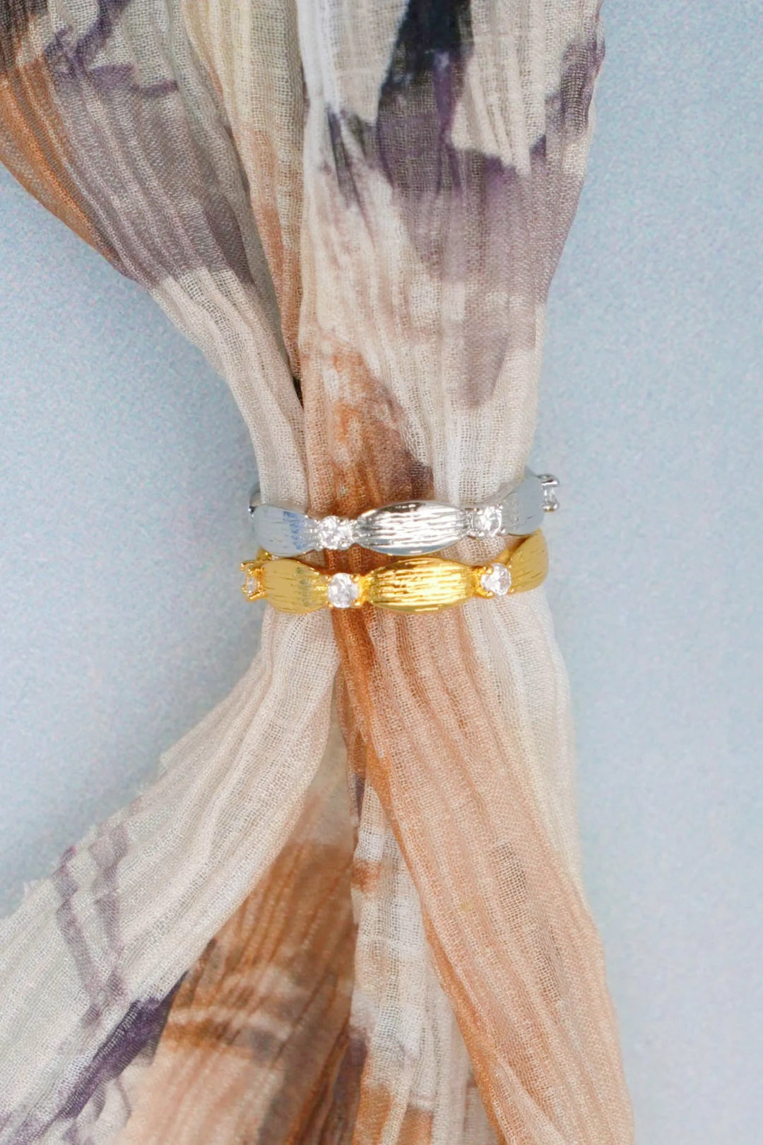 Éternelle Simple · Engraved Crystal Ring