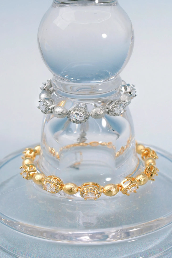 Éternelle Simple · Bead Halo Link Bracelet