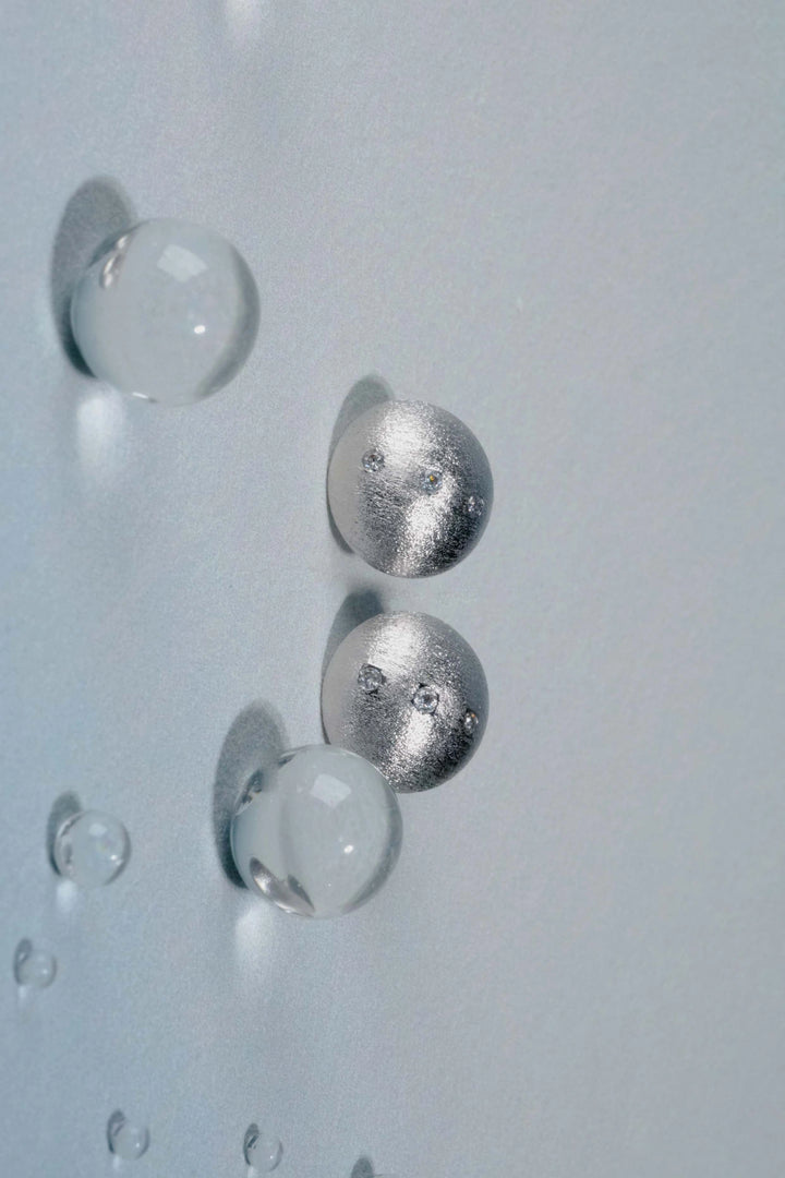 Éternelle Simple · Dome Stud Earrings