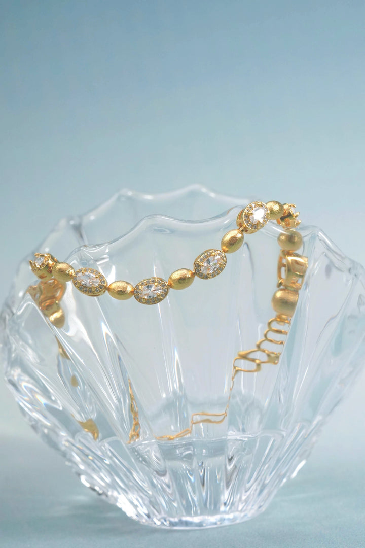 Éternelle Simple · Bead Halo Link Bracelet