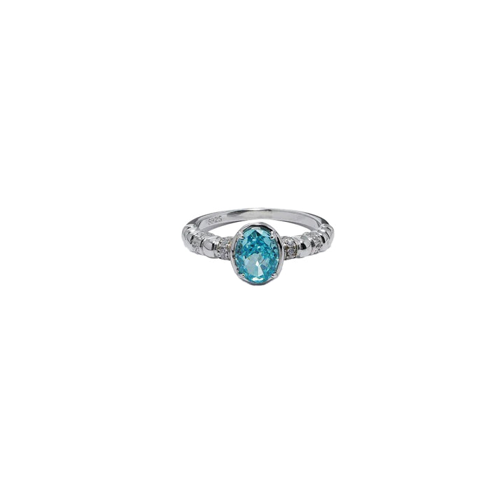 Seine Azure Ring in 925 Sterling Silver