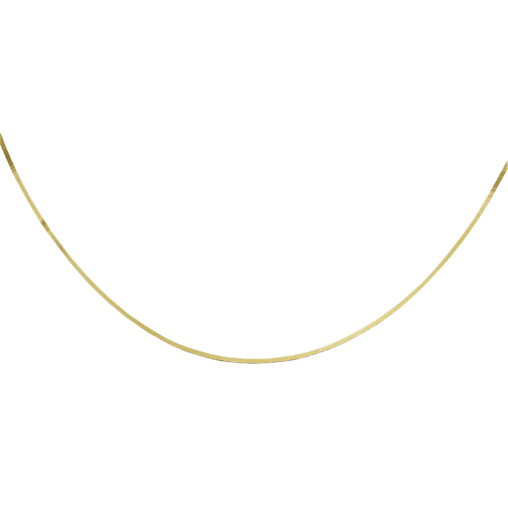 Serpentine Silk Necklace in 925 Sterling Silver