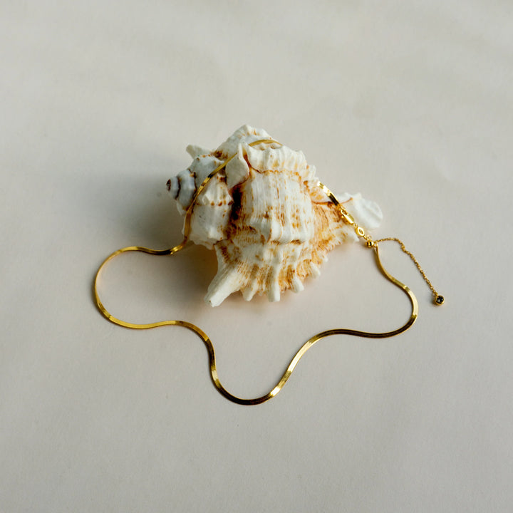 Serpentine Silk Necklace in 925 Sterling Silver - BE FRUITFUL