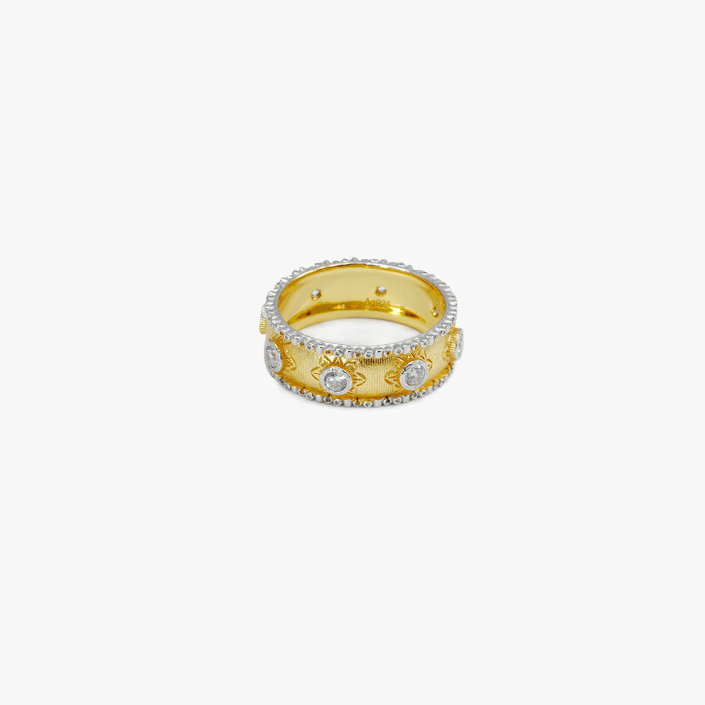 Solara Sigil Ring in 925 Sterling Silver - BE FRUITFUL