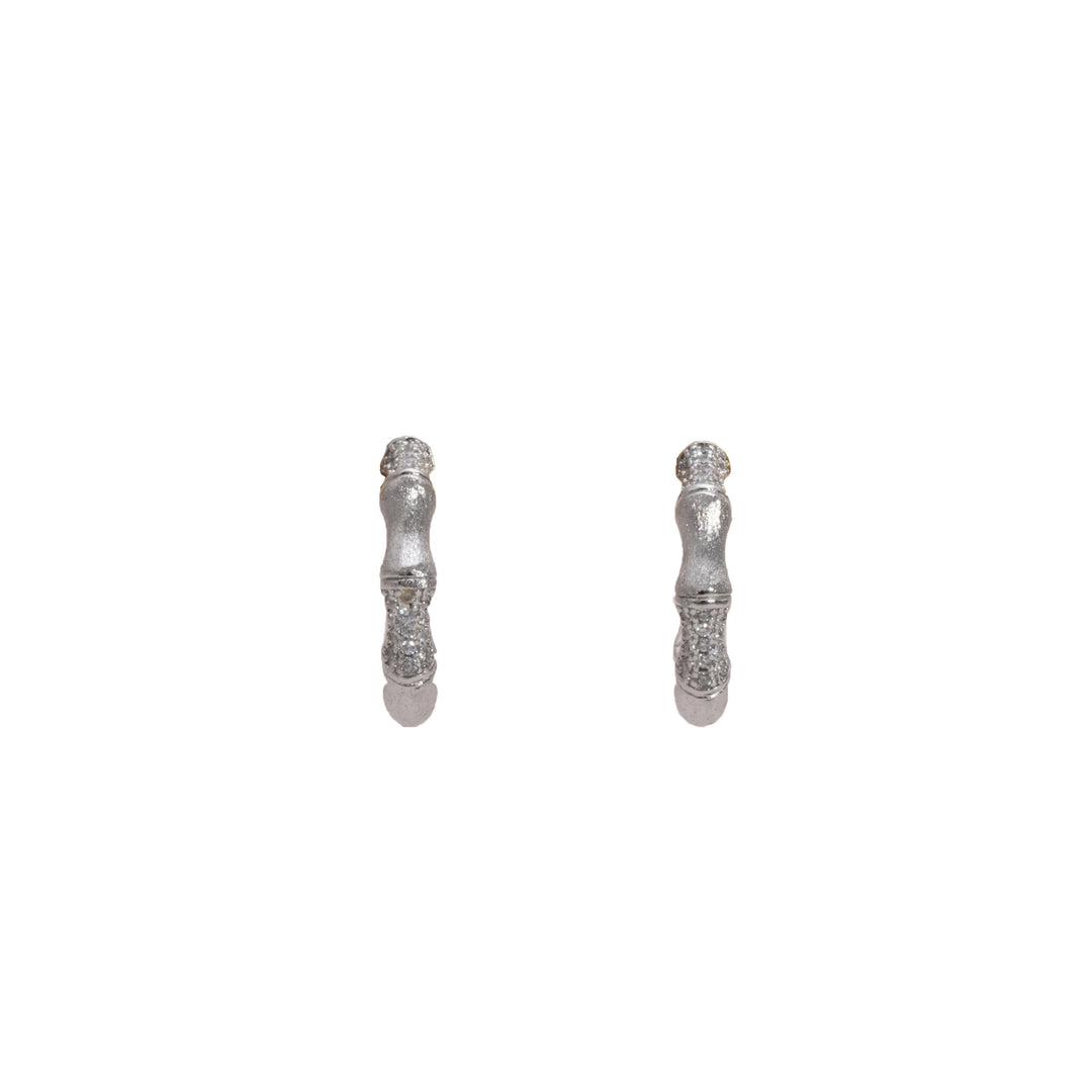 Éternelle Simple · Bamboo Node Earrings